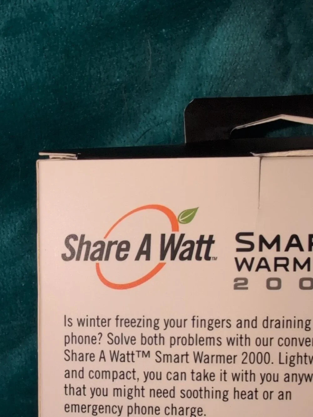 Smart Warmer 2000 Portable Hand Warmer & Charger - Silver